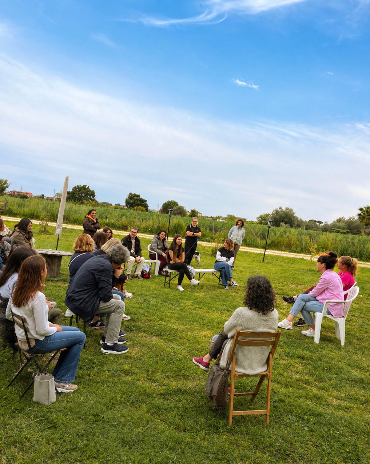 Workshop di gruppo all’aperto